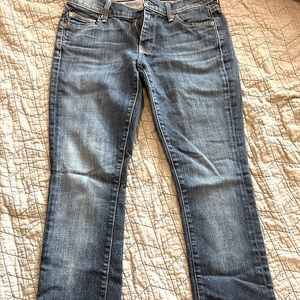 7 For All Mankind - dark wash Skinny